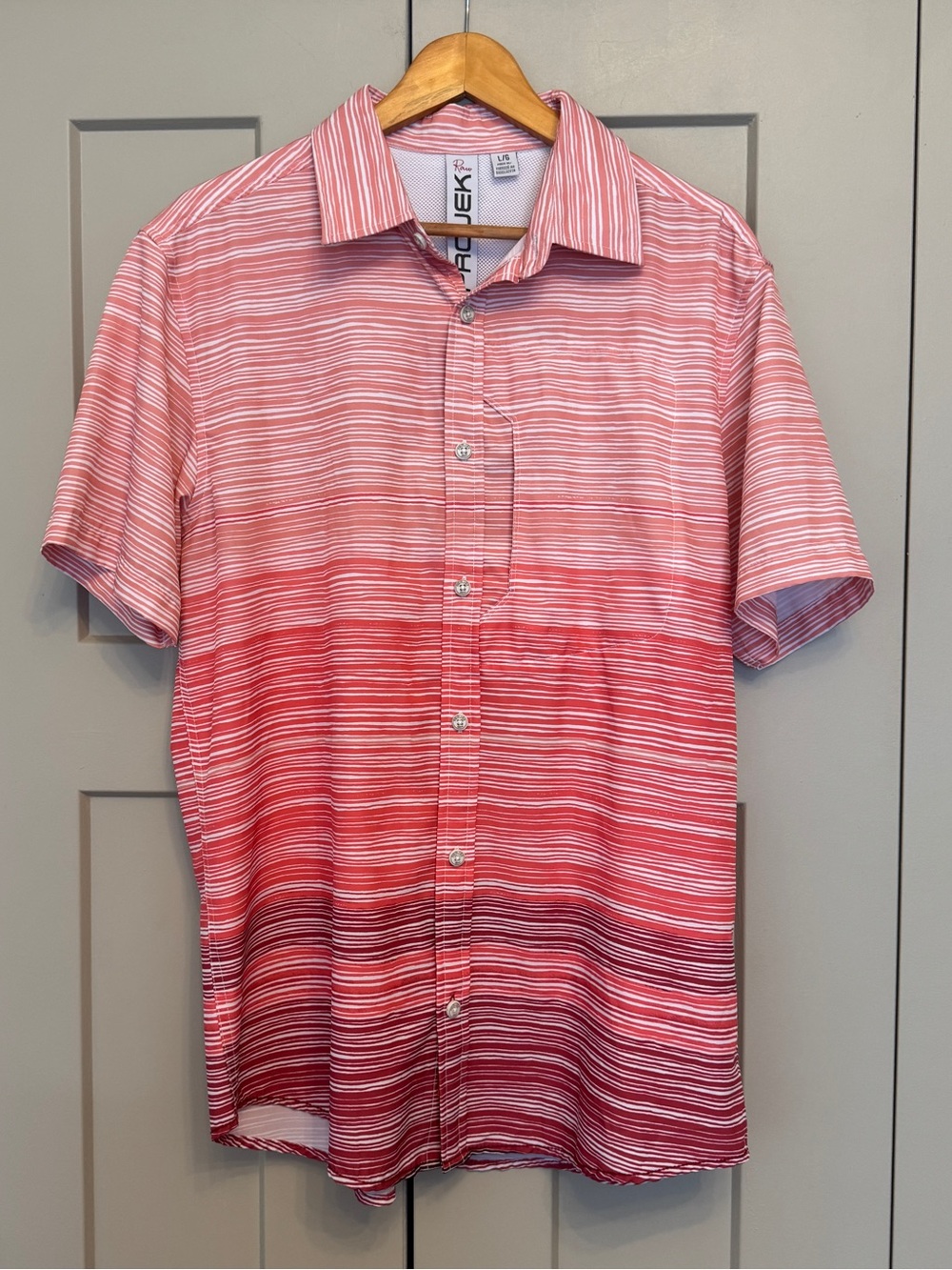 G-Star RAW Men’s Striped Golf Shirt  L/G